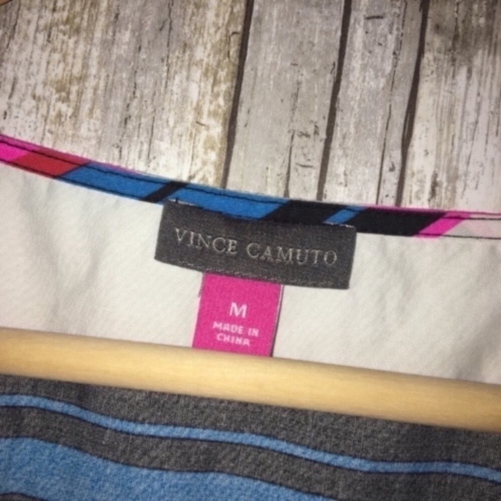 Vince Camuto Striped Blouse - Picture 4 of 4